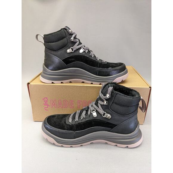 Ryka Women's Halo Winter Boot Water Repellent Black Size US 5M - Picture 3 of 9